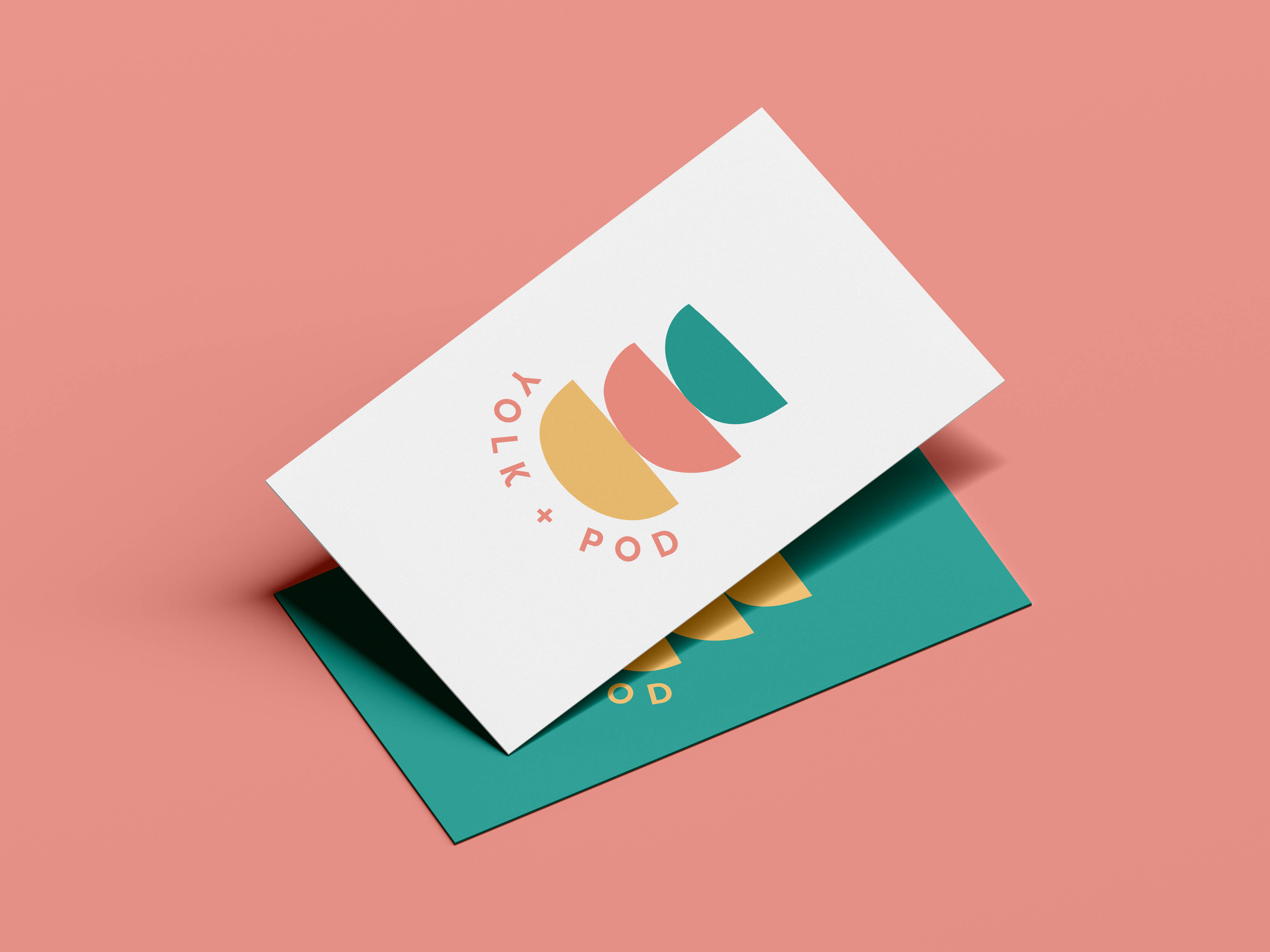 Yolk + Pod business cards